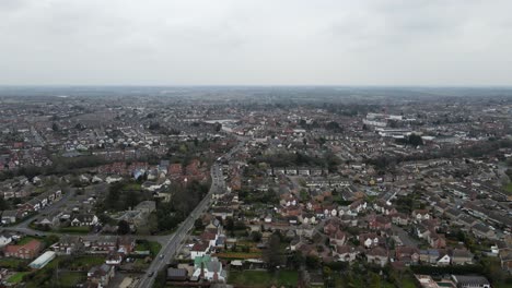 Braintree-Essex-UK-Sicht-Luftaufnahmen-4k