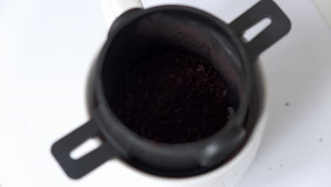 Pouring-Hot-Water-Into-Pour-over-Filter-With-Fresh-Ground-Coffee