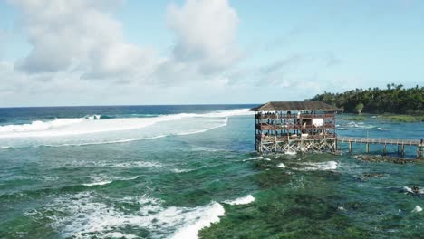 Cloud-9,-well-known-surfing-spot-on-Siargao-Island,-Philippines