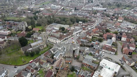 Halstead-Essex-High-street-and-town-UK-Aerial-footage-4K