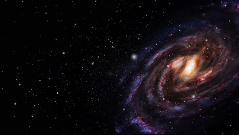 Galaxie,-Die-Sich-Im-Universum-Bewegt-Und-Schwebt