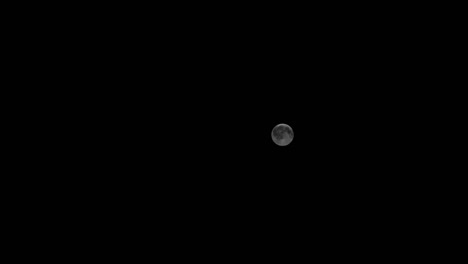 Mond-In-Verschiedenen-Phasen-Mit-Detaillierter-Oberfläche