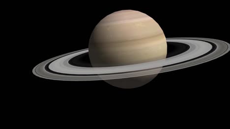 Saturn-planet-Mit-Sich-Drehenden-Asteroidenringen-Für-Einen-Weltraumhintergrund