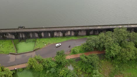 Bhushi-Dam-lonavla-drone-shot-water-fall-fog-in-rain-rainy-season-profile-shot
