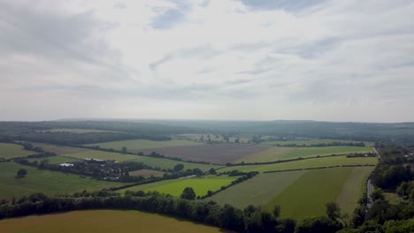 Flying-over-the-Chartham-Downs-with-4K-drone