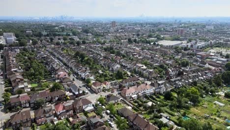 Walthamstow-East-London-Borough-UK-Luftaufnahmen