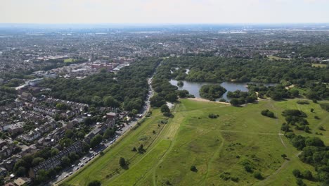 Hollow-ponds-and-Leyton-Flats-East-london-Aerial-footage-4k