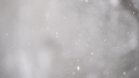 Schnee,-Der-In-Zeitlupe-Vor-Einem-Dunkelgrauen-Hintergrund-Fällt