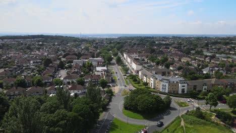 Chingford-Hatch-Ost-London-Waltham-Forest-4k-Luftaufnahmen