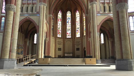Interior-With-Dusty-Floor-Of-Old-Gouda-Church
