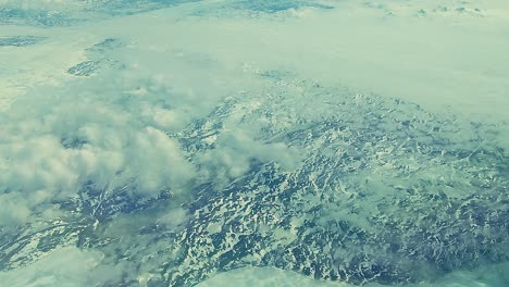 In-Einem-Flugzeug-über-Grönland-Fliegen