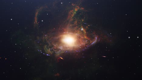 Galaxias-Y-Nubes-Nebulosas-En-El-Universo