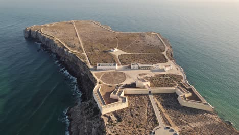 Sagres-Fortress,-unique-sea-fort-in-Algarve,-Portugal