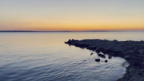 Calm-evening-sunset-over-Adriatic-Sea