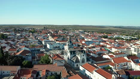 Saint-Antonio-Church-in-reguengos-downtown-center-in-Portugal