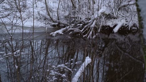 Fluss-Im-Winter