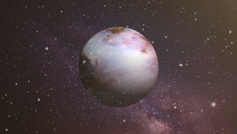 a-dense-planet-with-a-background-of-nebula-clouds-and-bright-lights-around-it
