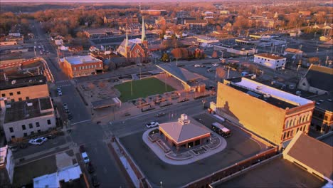 Downtown-Clarksville-Tennessee-footage-shot-by-drone