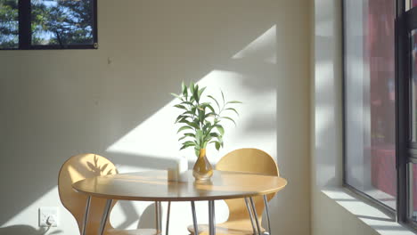 Beautiful-Light-Shines-Into-Empty-Lonely-Home-Office