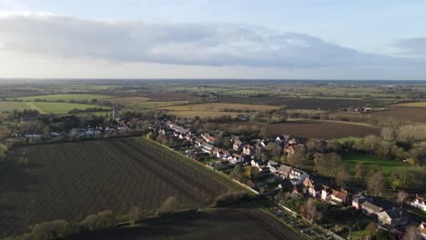 High-Easter-village-Essex-aerial-view