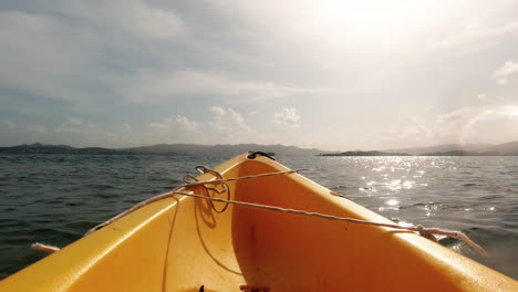 POV-of-kayaking-in-Martinique