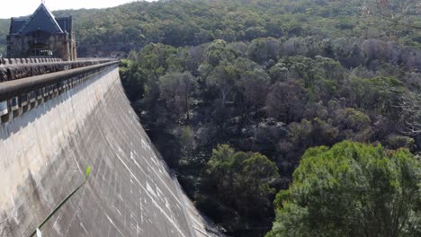 A-huge-Dam-Wall-at-Cataract-Dam-near-Sydney