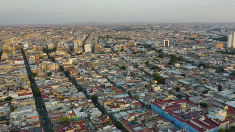 Long-Aerial-Flight-Over-Jalisco's-Capital-City,-Guadalajara
