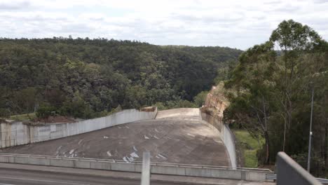 Overfloating-Ramp-on-top-of-Warragamba-Dam-Sydney-Australia