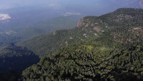 Revealing-Shot-of-Yercaud's-Hairpin-Bends-in-the-Middle-of-the-thick-forest-in-the-Mountain