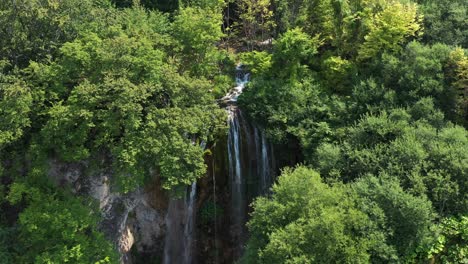 Sopotnica-waterfalls-on-Jadovnik-mountain-in-Serbia.-Aerial