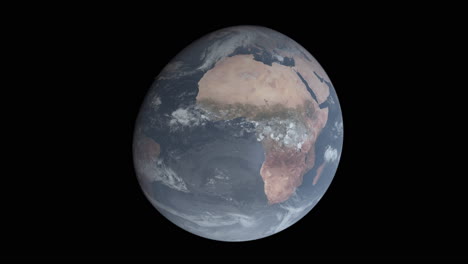 Vista-Del-Planeta-Tierra-Desde-La-órbita-Geoestacionaria