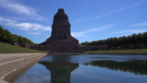 Side-View-of-The-Monument-to-the-Battle-of-the-Nations