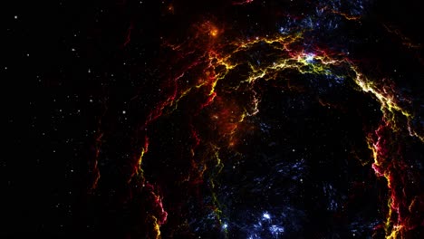 Nebelwolken-Bilden-Ein-Großes-Loch-Im-Dunklen-Universum