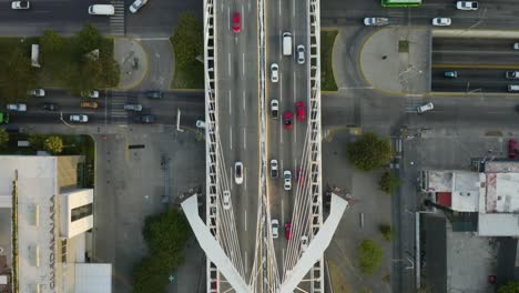 Drone-Flies-Above-Puente-Matute-Remus-Bridge