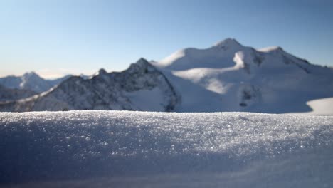 La-Estación-De-Esquí-Del-Glaciar-Más-Alto-Del-Tirol-Pitztal-Wildspitze