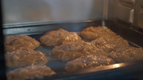 Timelapse-of-Cookies-Baking-in-the-Oven