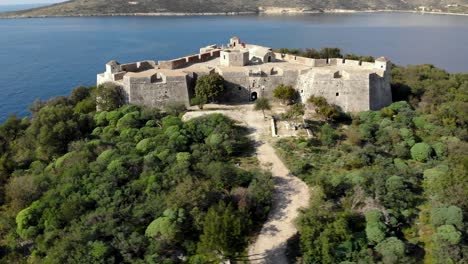 Castle-of-Ali-Pasha-of-Ioannina,-famous-Albanian-ruler-of-Ottoman-Empire's-European-territories