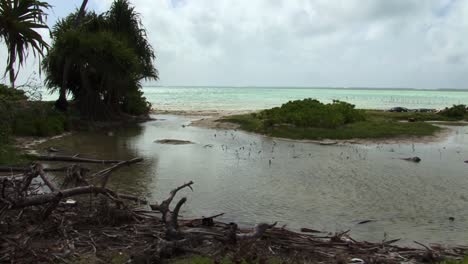 Paisaje-De-La-Isla-Fanning,-República-De-Kiribati