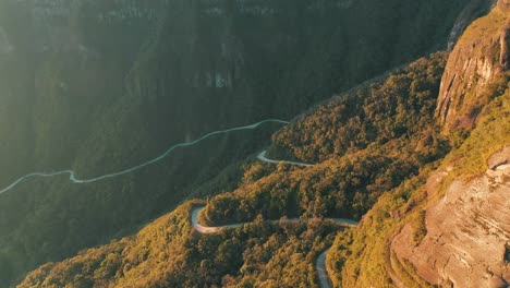 One-of-the-most-beautiful-and-dangerous-tropical-roads-in-the-world-at-sunrise-aerial-view