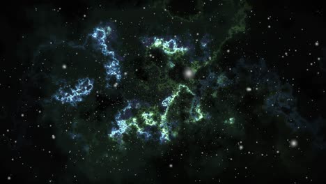 Nubes-Nebulosas-Que-Brillan-En-El-Universo