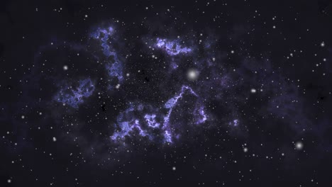 Universo-Oscuro-Con-Nubes-Nebulosas-En-Movimiento