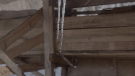 icicle-slow-mo-in-a-wooden-shack