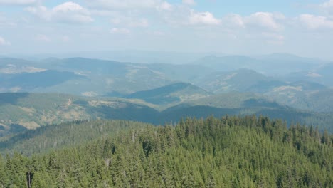 Aerial-shot-of-Golija-mountain-in-the-Dinaric-mountain-range-in-southwestern-Serbia