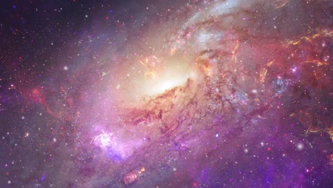 Eine-Mysteriöse-Galaxie,-Die-Hell-Im-Großen-Universum-Leuchtet