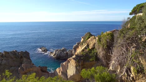 Beach-rock-paradise-Lloret-de-Mar-lloret-de-mar-coastal-path-beach-views-mediterranean-turquoise-blue-cove-ibiza-mallorca