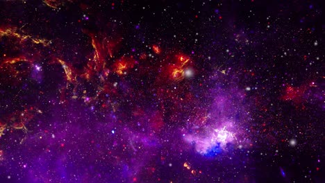 La-Superficie-De-Las-Nubes-Nebulosas-En-Movimiento-En-El-Universo