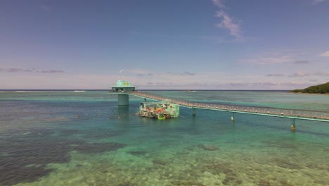Luftaufnahme-Nach-Dem-Fish-Eye-Observatory-Auf-Einer-Urlaubsinsel-Guam