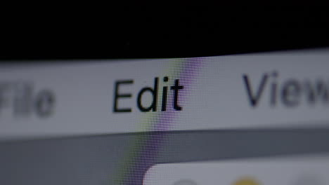 Closeup-on-Edit-menu-item-on-a-computer-screen-with-a-slow-push-forward