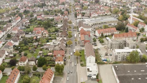 Drohnen-Luftaufnahmen-Von-Northeim-In-Niedersachsen,-Deutschland,-Europa
