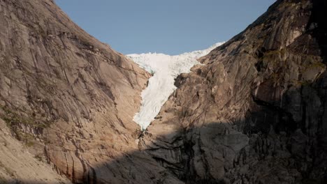 Glaciar-Brikddalsbreen,-Noruega